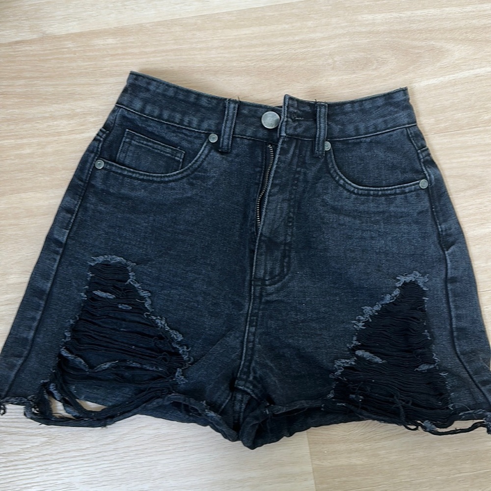 Cotton On Ripped Denim Shorts